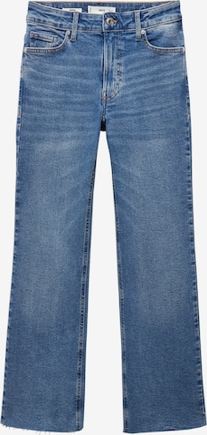 MANGO Flared Jeans 'Sienna' in Blauw: voorkant