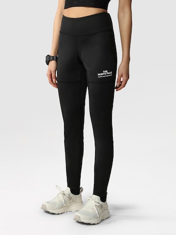 THE NORTH FACE Skinny Fit Спортен панталон в черно