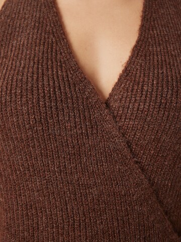 Happiness İstanbul Πλεκτό τοπ σε καφέ