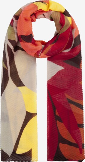 CODELLO Schal in braun / gelb / rot, Produktansicht