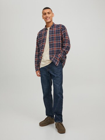 JACK & JONES Regular Fit Hemd 'WILLY' in Blau