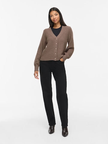 VILA Strickjacke 'VITuli' in Beige