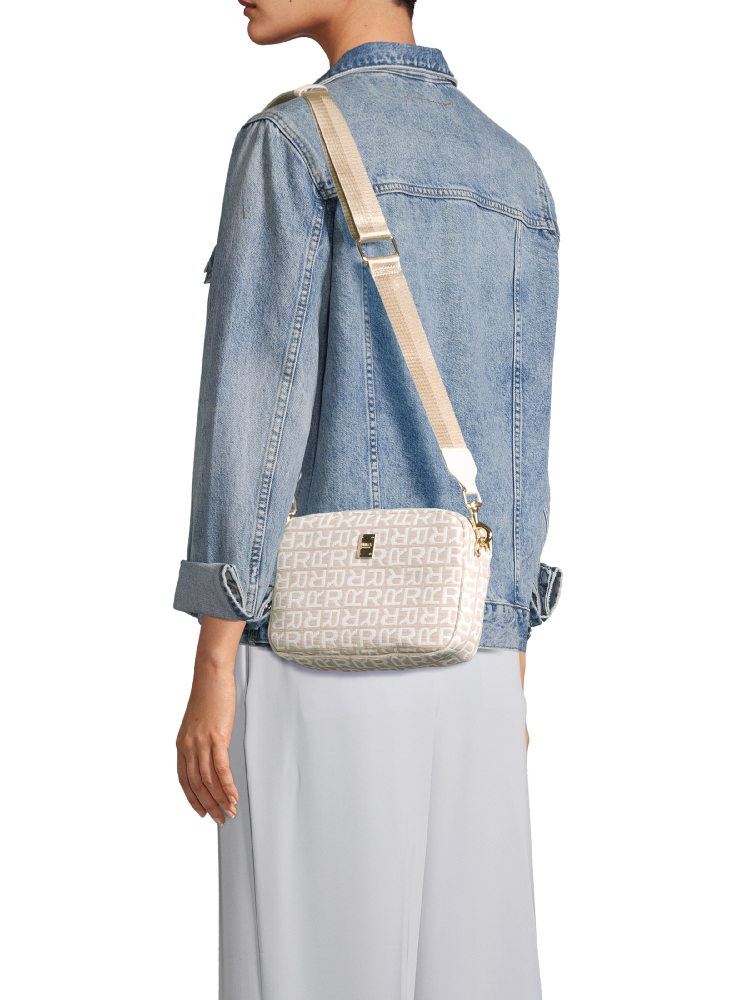 REPLAY Umhängetasche in Beige: Vorderseite