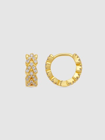 Luxenter Ohrringe 'Ireth'‌‌‌‌‌‌‌ in Gold: Vorderseite