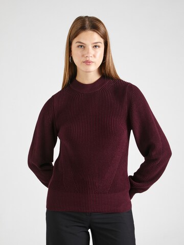 Pull-over 'RIYA' MELAWEAR en marron : devant