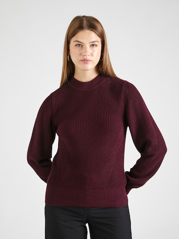 MELAWEAR Pullover 'RIYA' (GOTS) in Braun: predná strana