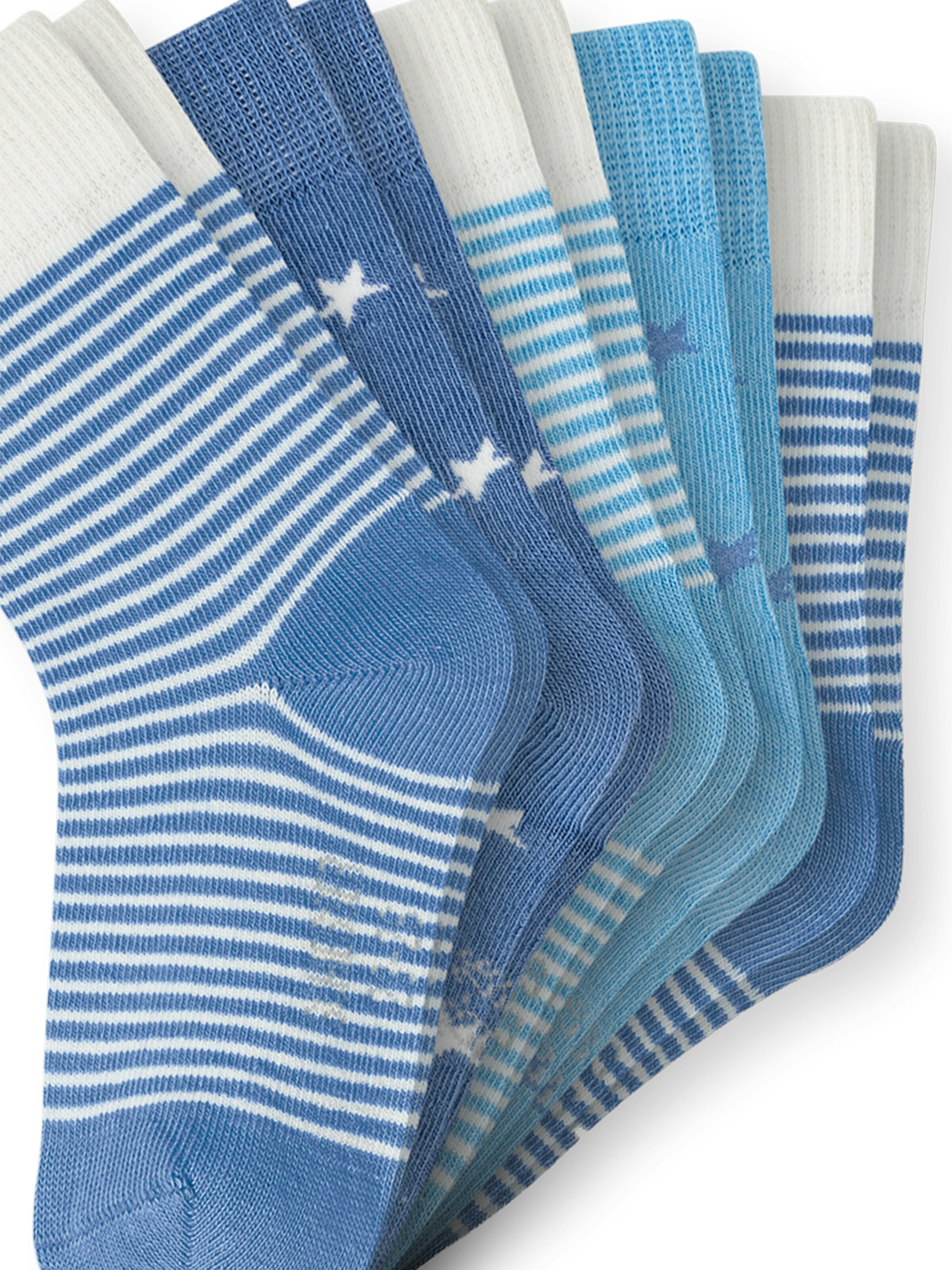 Chaussettes 'Stars' SCHIESSER en bleu