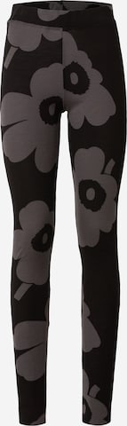 Marimekko Skinny Leggings 'Vildis Juhlaunikko' in Black: front