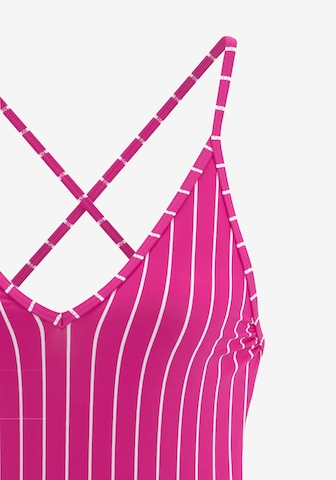 VIVANCE Triangle Swimsuit in Pink