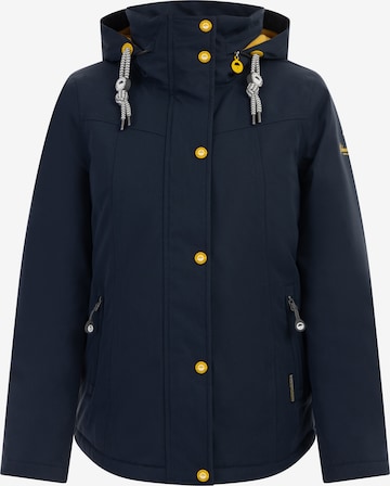 Schmuddelwedda Weatherproof jacket 'Yepa' in Blue: front