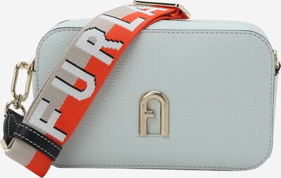 FURLA Sac à bandoulière 'PRIMULA MINI' en gris / orange foncé / noir / blanc, Vue avec produit