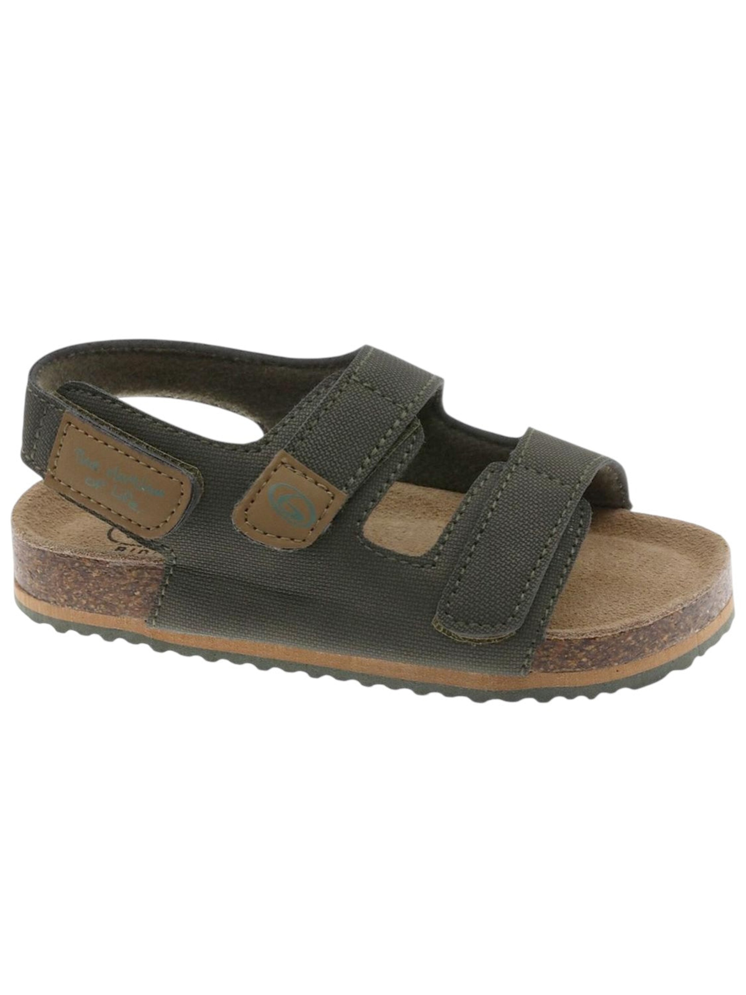 Chaussures ouvertes 'Casual Sandal' Beppi en vert : devant