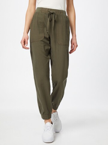 Tapered Pantaloni 'Naya' di Kaffe in verde: frontale