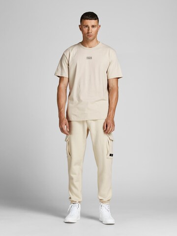 JACK & JONES Tapered Hose 'Gordon' in Beige