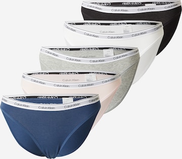 Calvin Klein Underwear Трусы-слипы в Синий: спереди