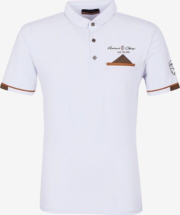 Leif Nelson Poloshirt in Weiß: predná strana