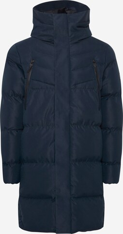 11 Project Winter Coat 'Denny' in Blue: front