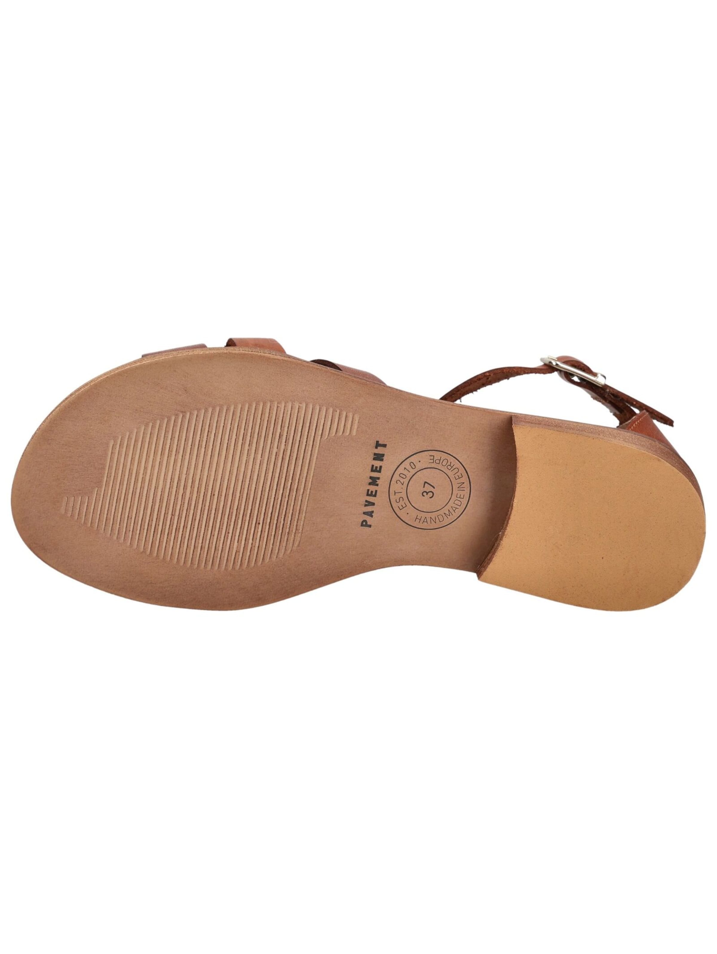 PAVEMENT Sandalen met riem in Bruin