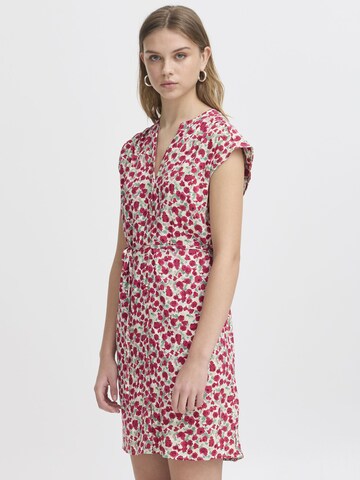 ICHI Shirt dress 'IHAya' in Pink: front