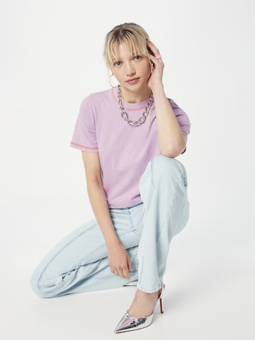 T-shirt Nasty Gal en violet