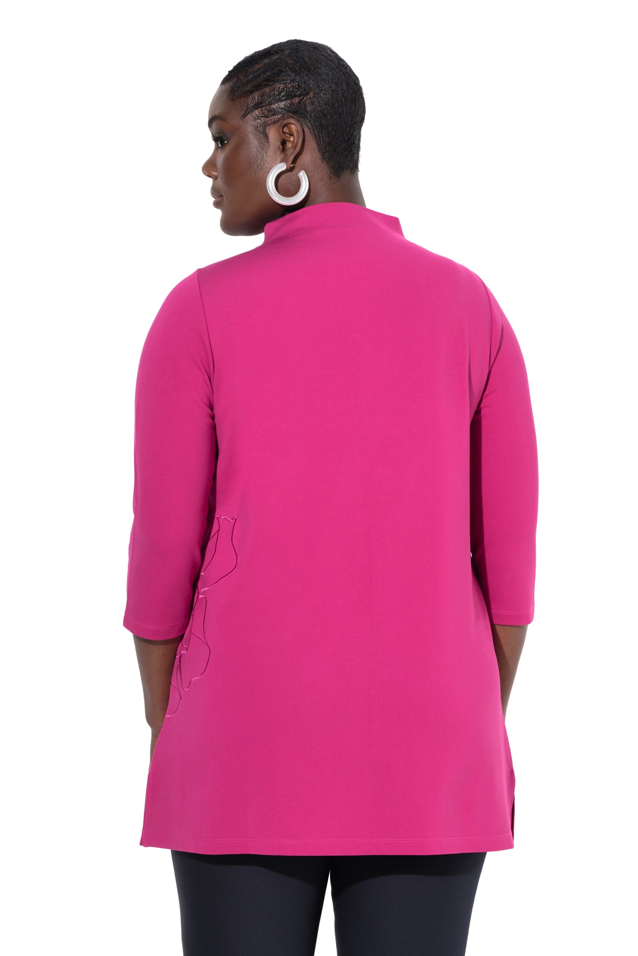 Ulla Popken Sweatshirt in Pink