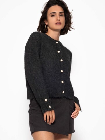 SASSYCLASSY Oversized Cardigan in Black