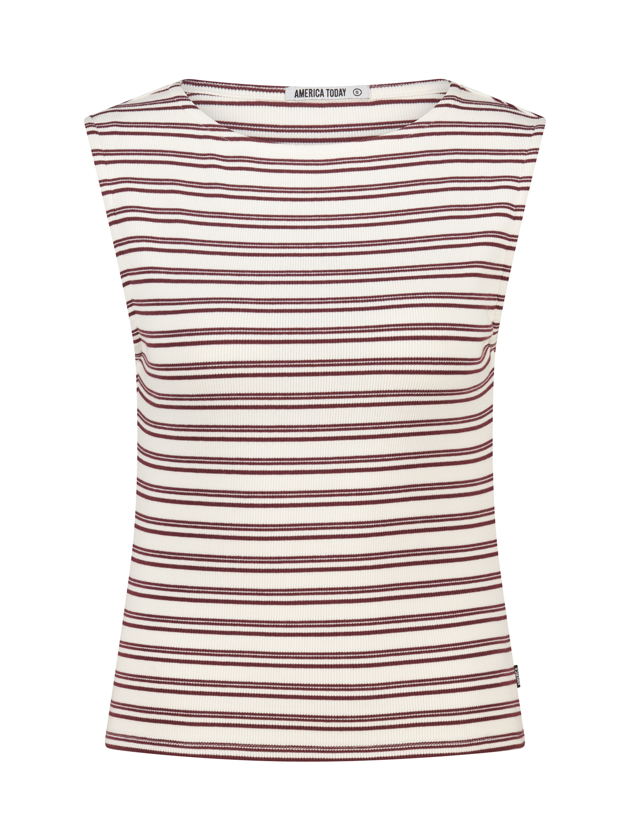 America Today Top in White: front