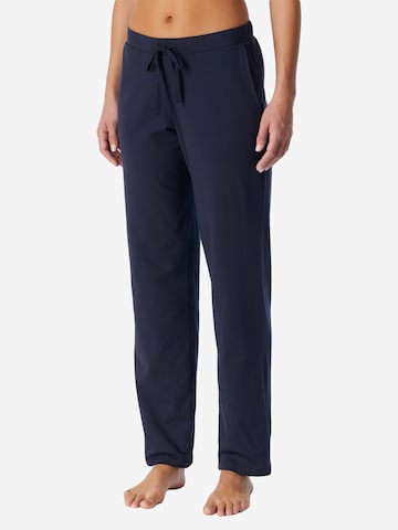 SCHIESSER Pyjamahose 'Mix & Relax'‌‌‌‌‌‌‌‌‌ in Blau