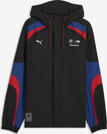PUMA Jacke 'PUMA x BMW M MOTORSPORT' in Schwarz: Vorderseite