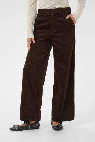 SAINT TROPEZ Regular Trousers in Brown