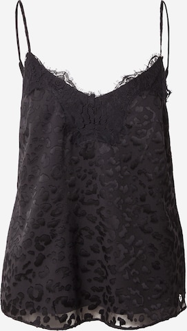 Top 'DANIELLE' de la GUESS pe negru: față