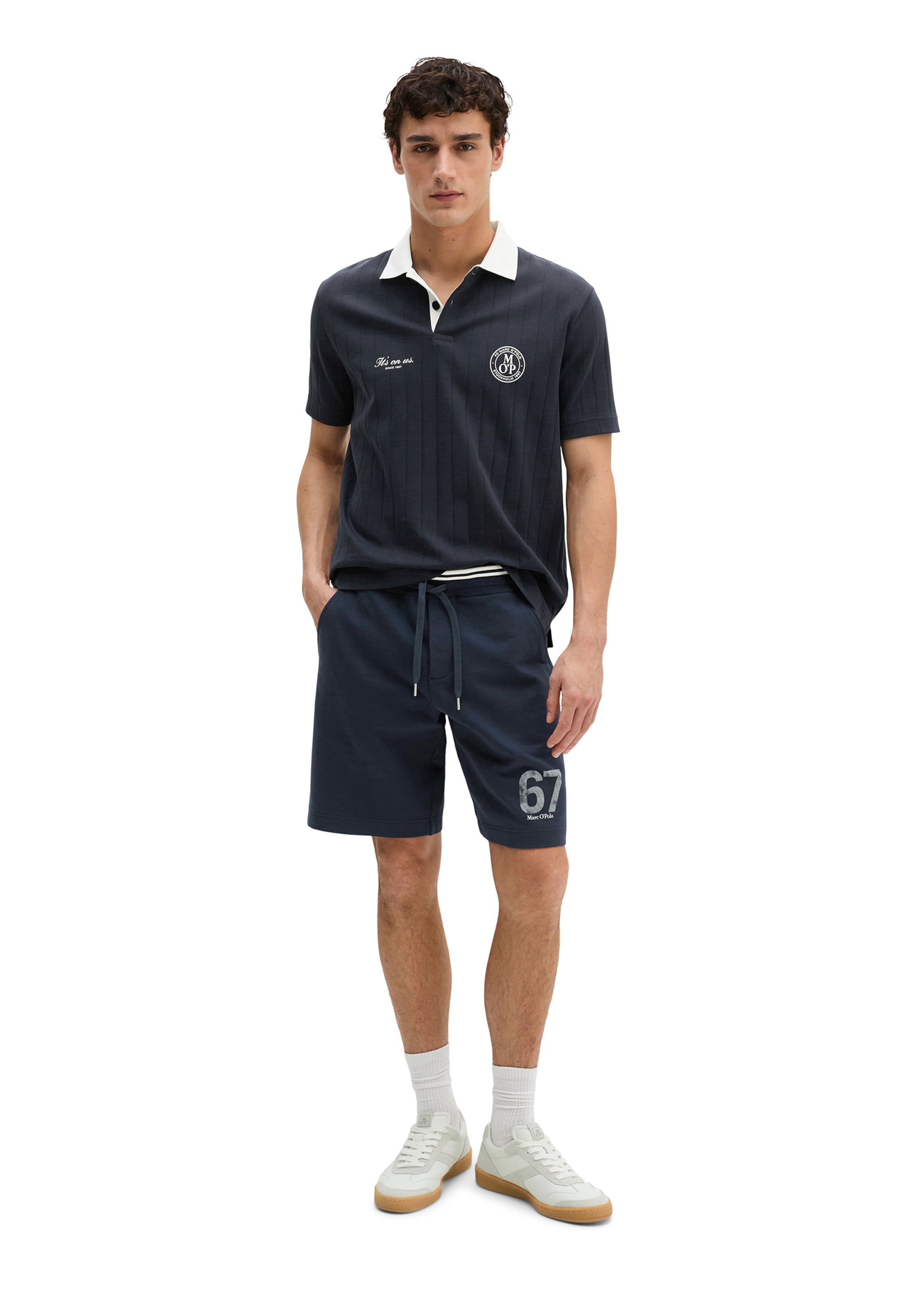 Marc O'Polo Trikot 'Club '67' in Blau