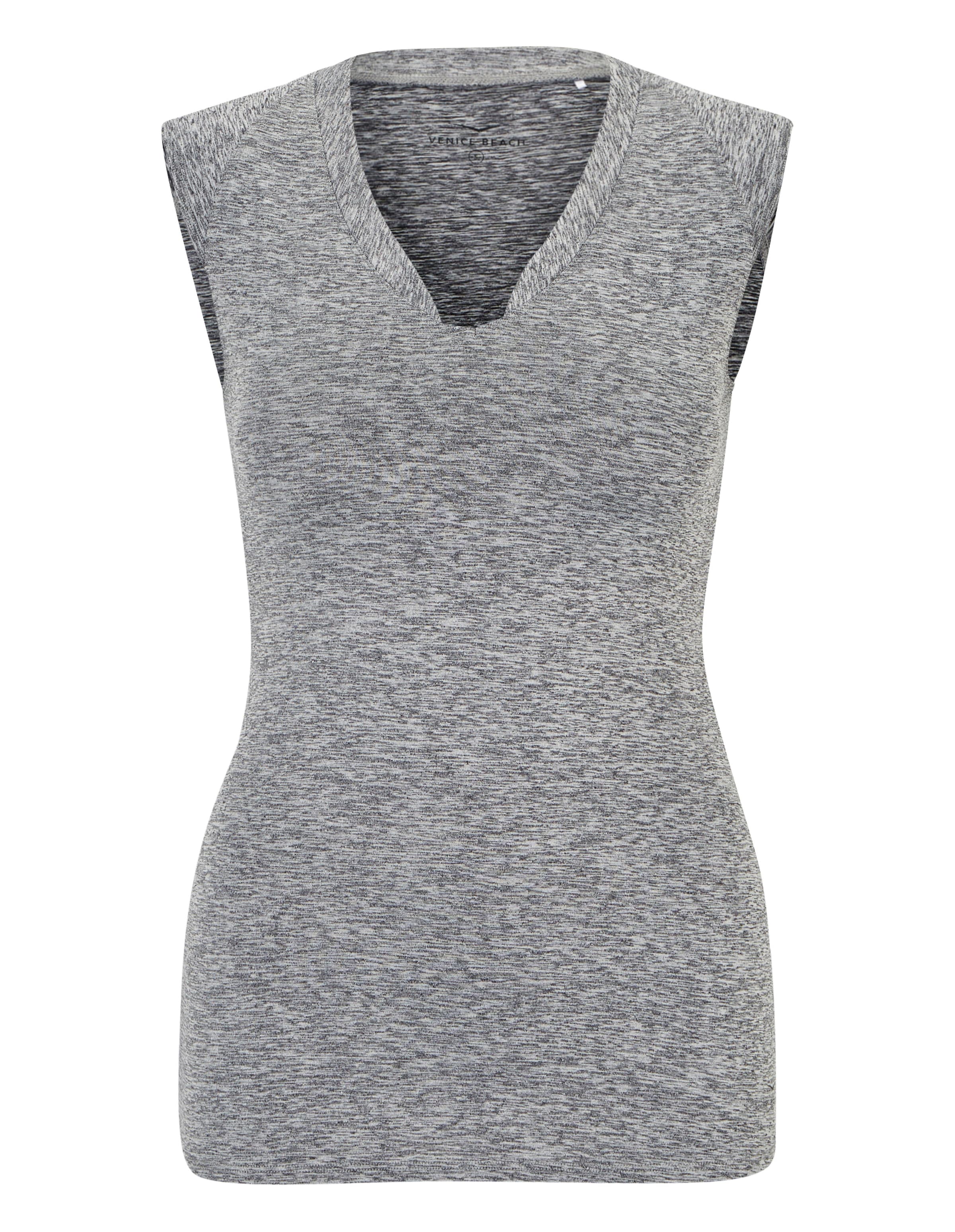 VENICE BEACH Funktionsshirt in Grau: Vorderseite