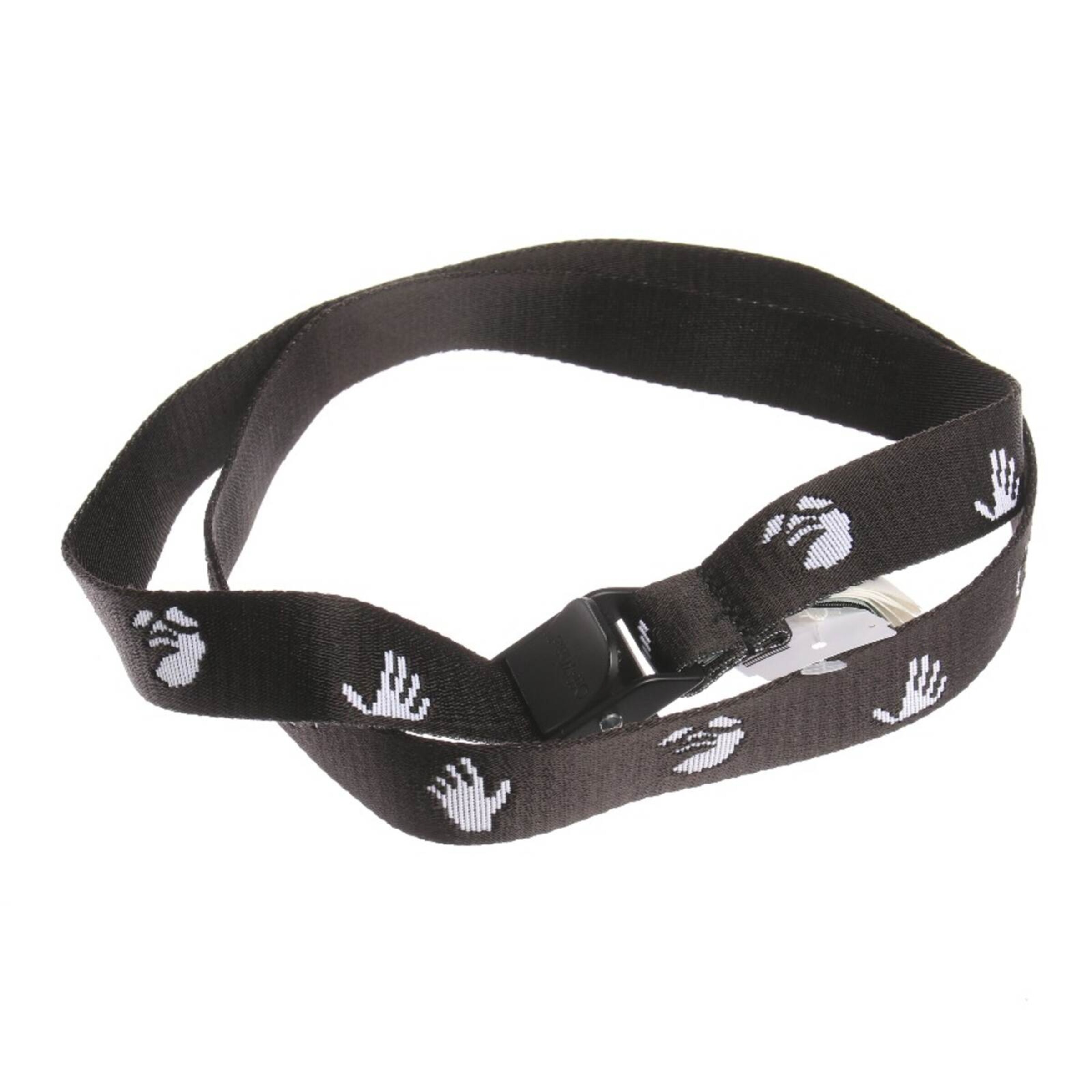 Off-White Gürtel XXL in Schwarz: Vorderseite