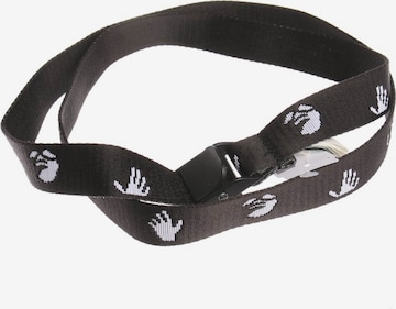 Off-White Gürtel XXL in Schwarz: Vorderseite