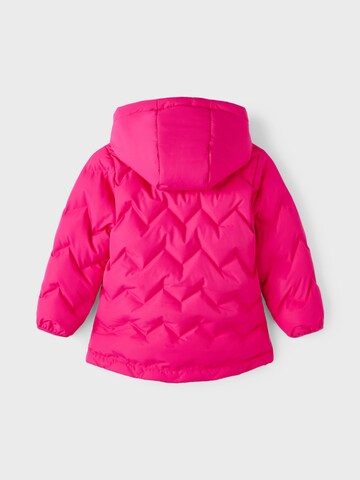 NAME IT Zimska jakna 'Malene' | roza barva