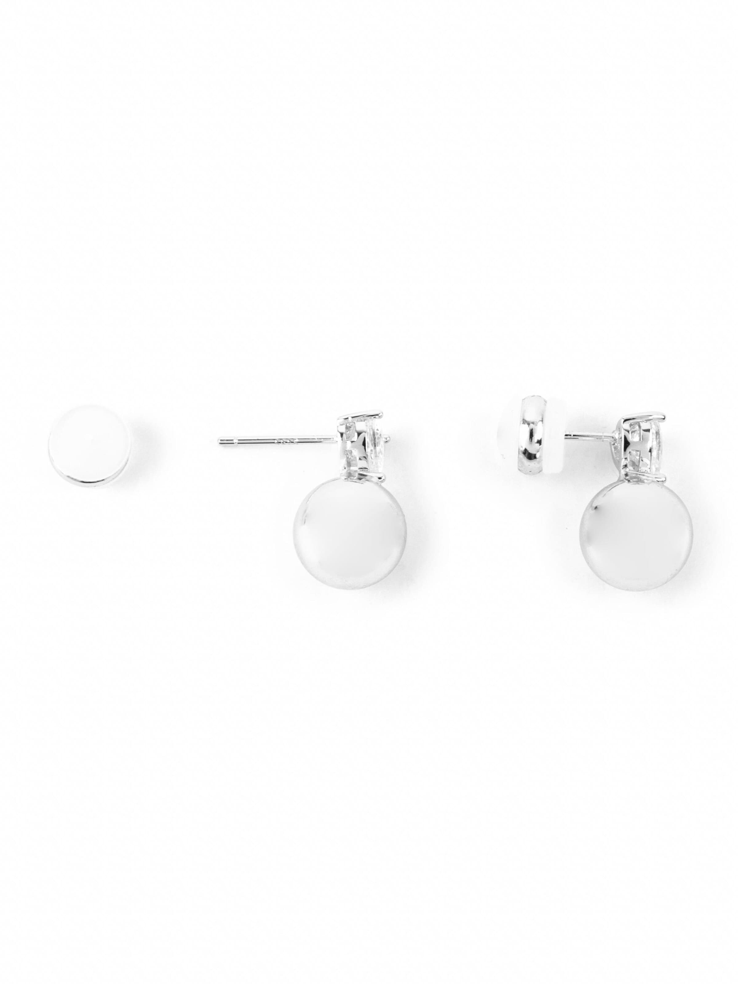 Luxenter Earrings 'Miora' in White