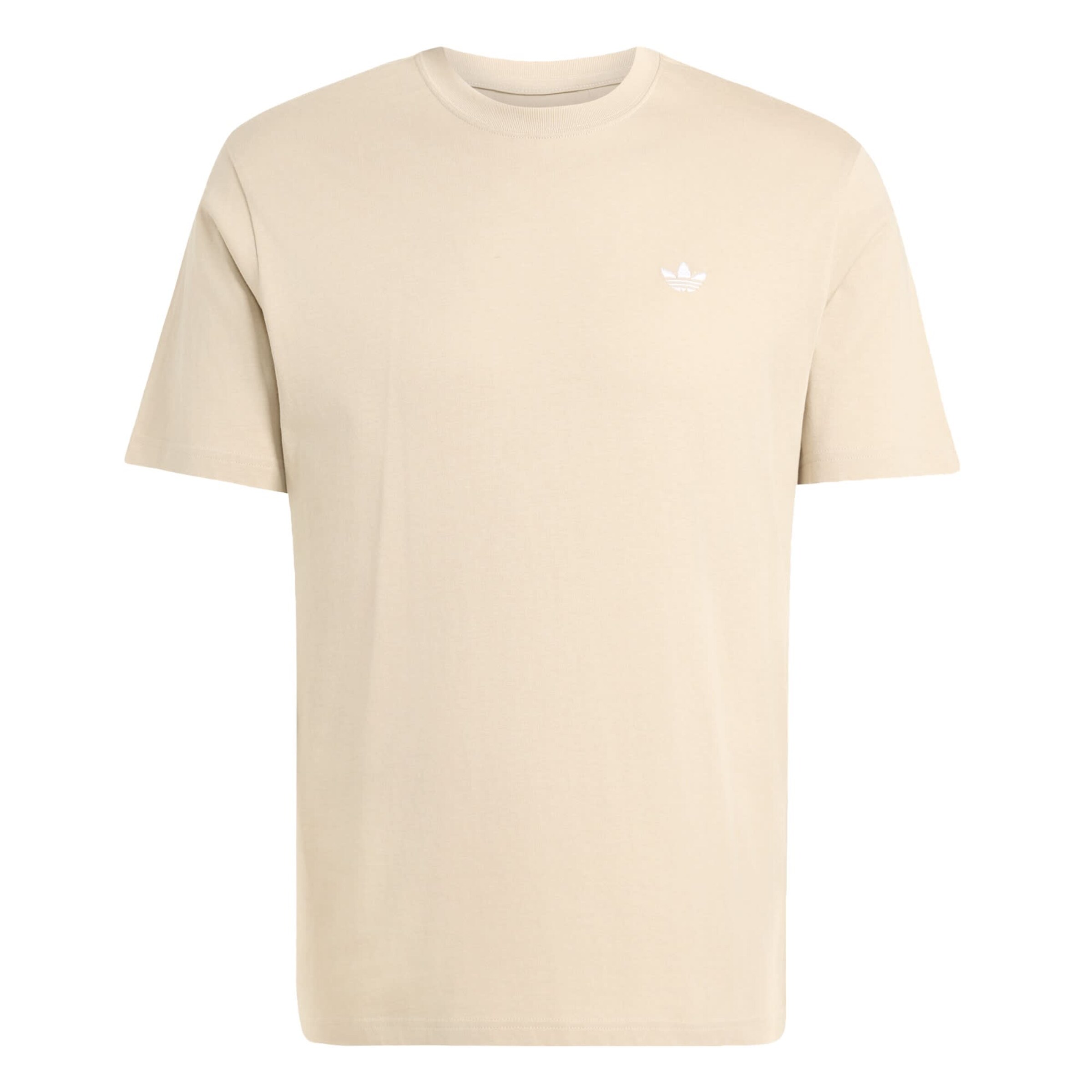 ADIDAS ORIGINALS Koszulka 'Trefoil Essentials' w kolorze beżowy: przód