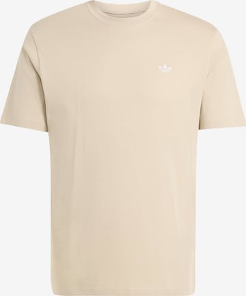 ADIDAS ORIGINALS Koszulka 'Trefoil Essentials' w kolorze beżowy: przód
