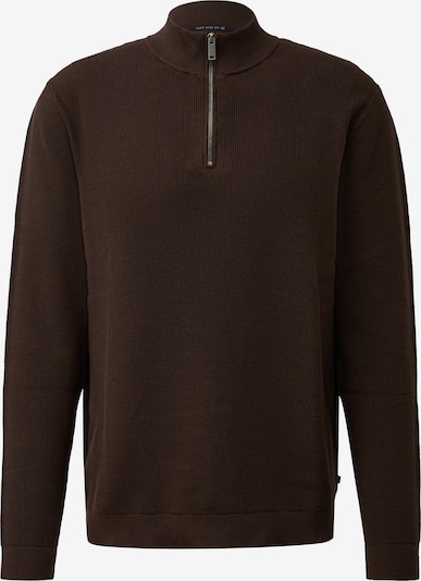QS Pullover in L in dunkelbraun, Produktansicht