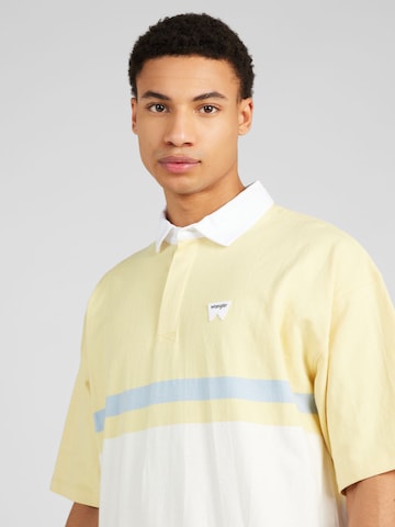 WRANGLER T-Shirt in Gelb