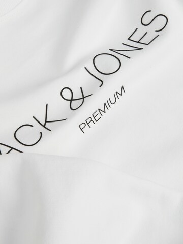 JACK & JONES Sweatshirt 'JARED' i hvid