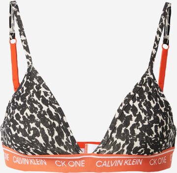 Sutien 'One' de la Calvin Klein Underwear pe bej: față