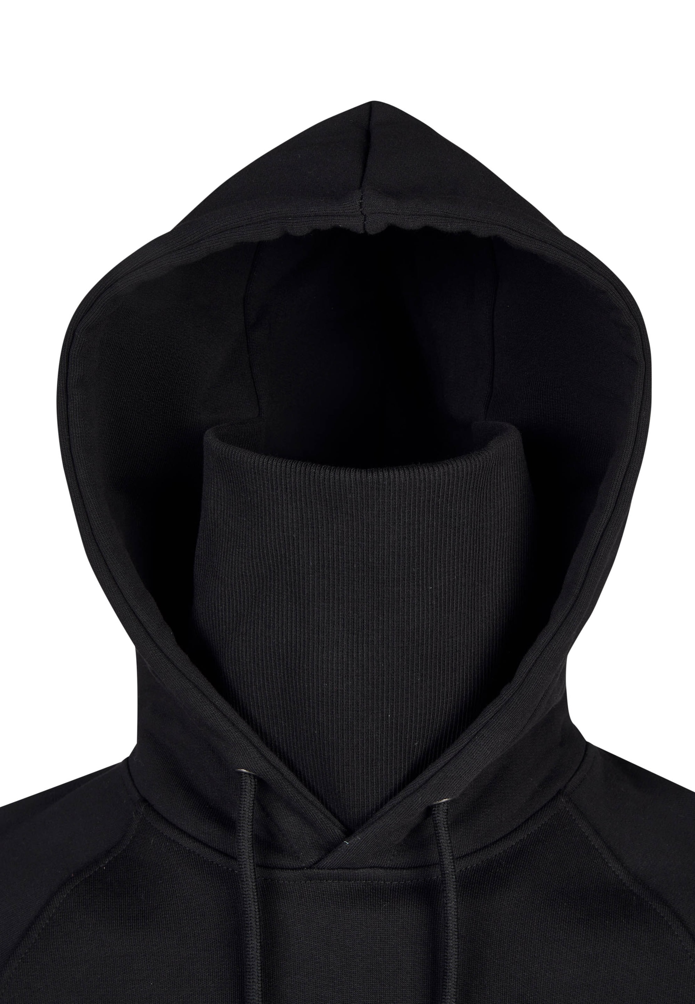 Cleptomanicx Sweatshirt 'Mask' in Black