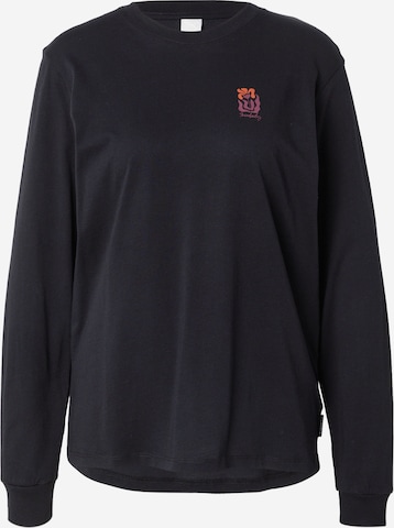 T-shirt 'Square Flowers' Iriedaily en bleu : devant