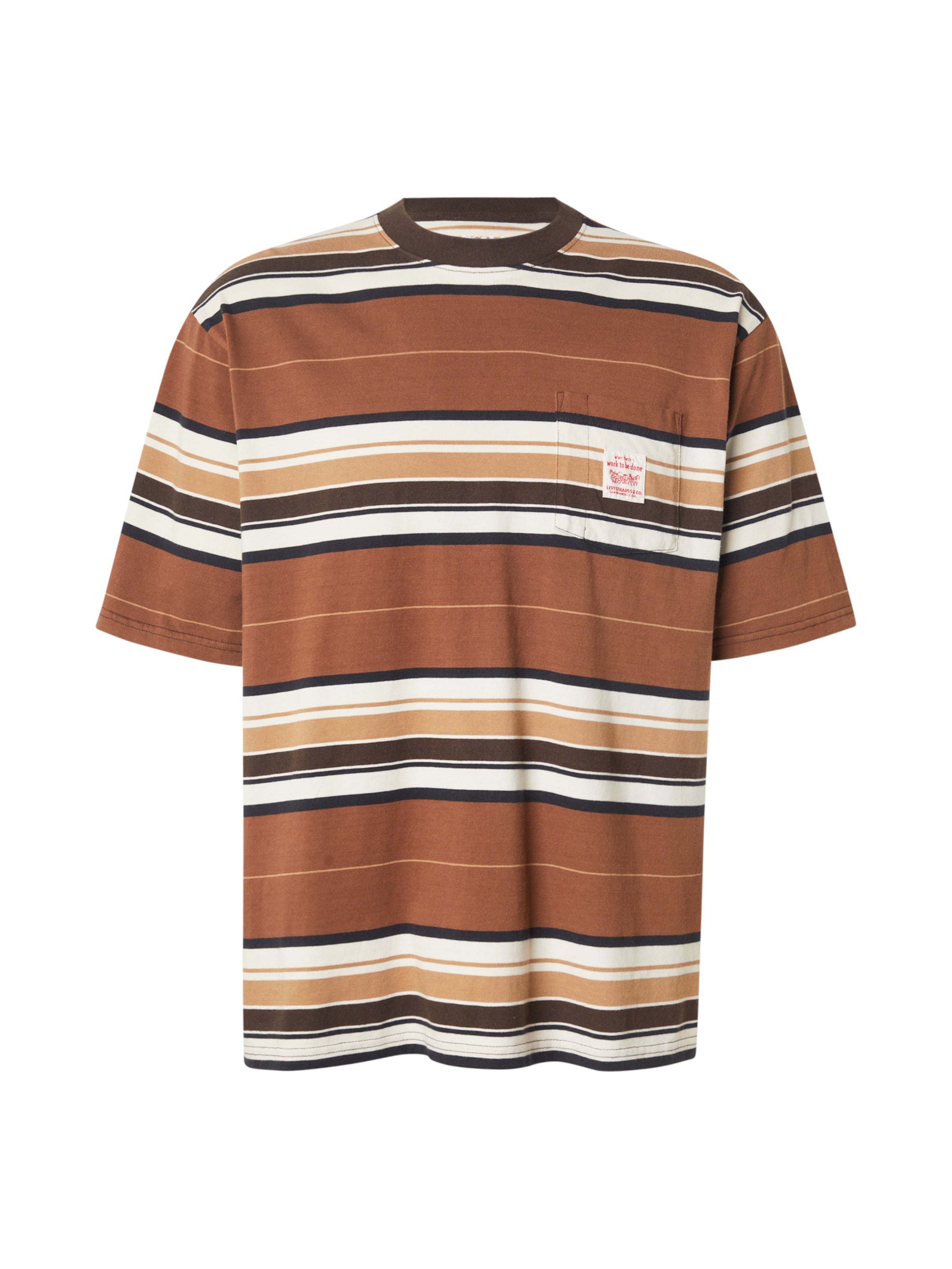 LEVI'S ® Koszulka w kolorze brązowy: przód