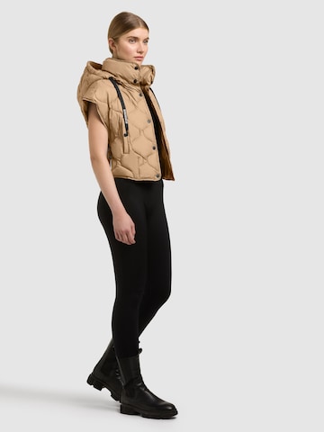 Gilet 'NINGA' di khujo in marrone