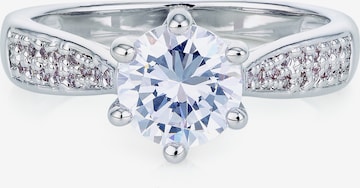 Bague Buckley London en argent : devant