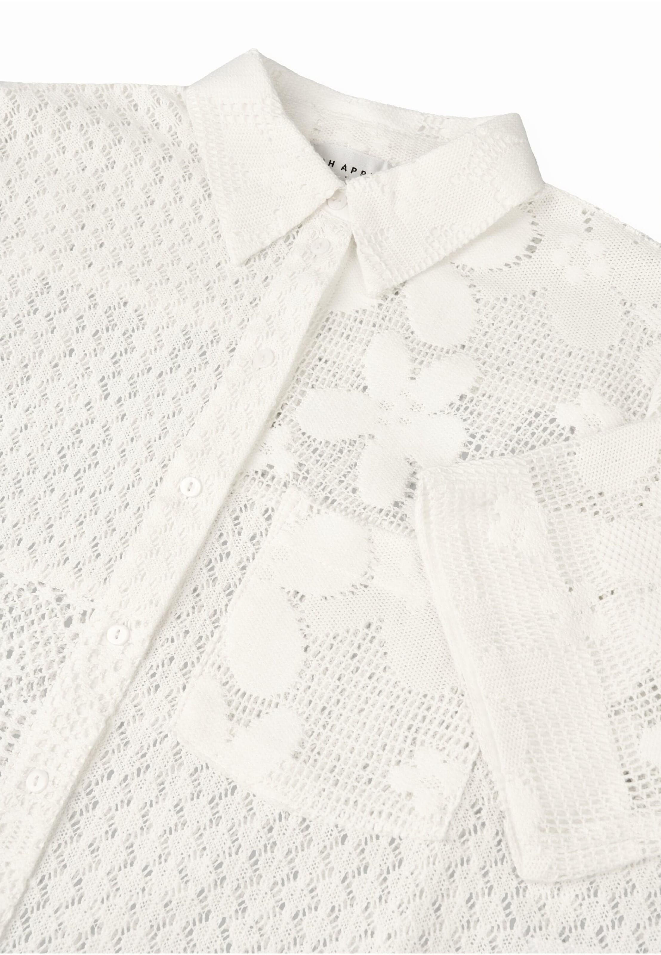 Chemisier 'Cempedak' OH APRIL en blanc