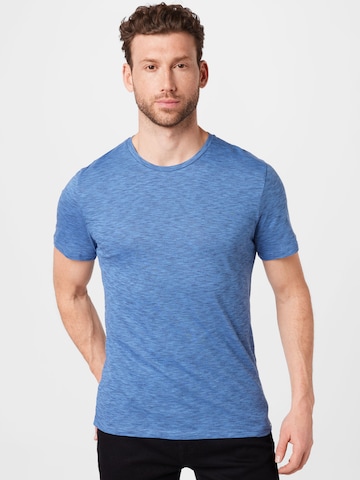 ARMEDANGELS Тениска 'James' в синьо: отпред